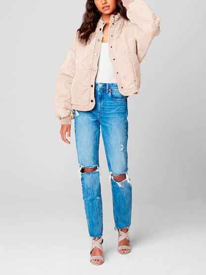 BLANKNYC Tencel Quilted Jacket