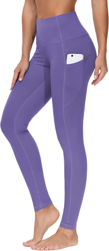 THE GYM PEOPLE High Waist Yoga Pants with Pockets