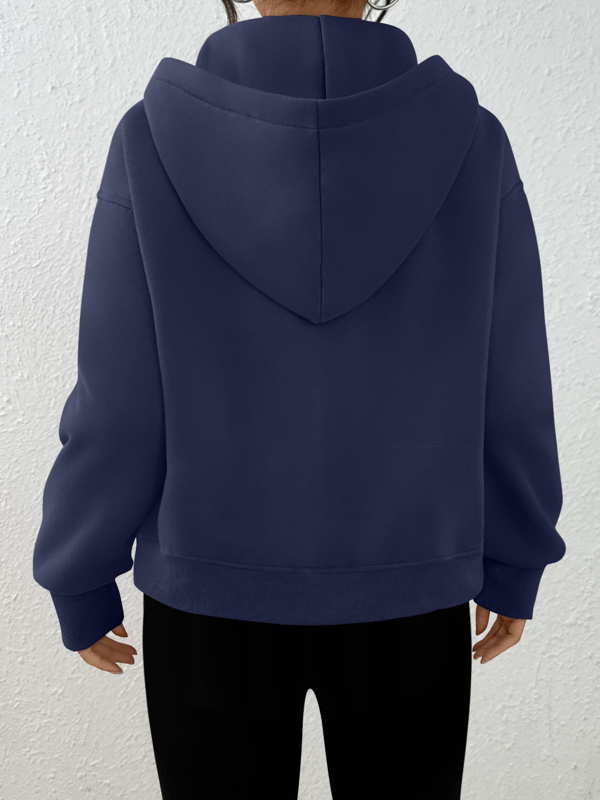 Trendy Queen Cropped Hoodie