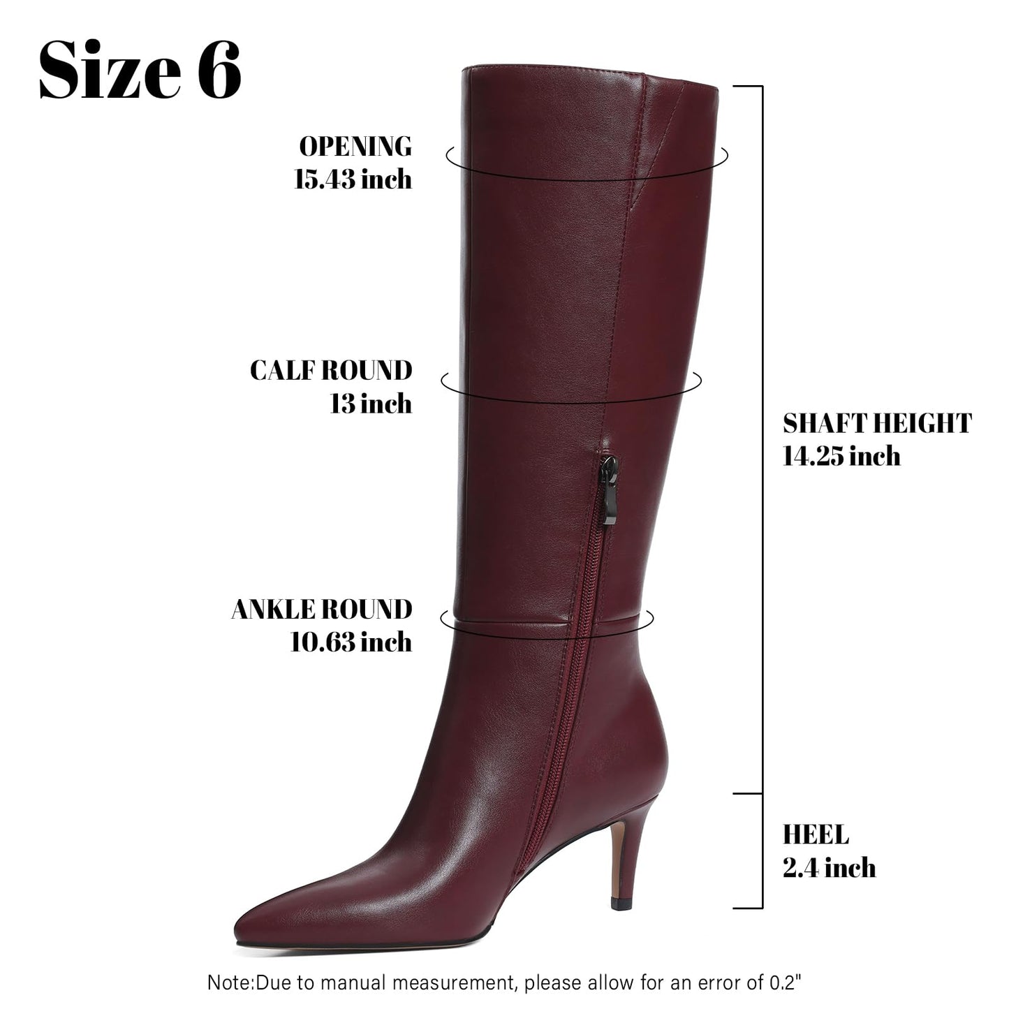 Women's Knee-High Stiletto Boots
