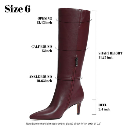 Women's Knee-High Stiletto Boots
