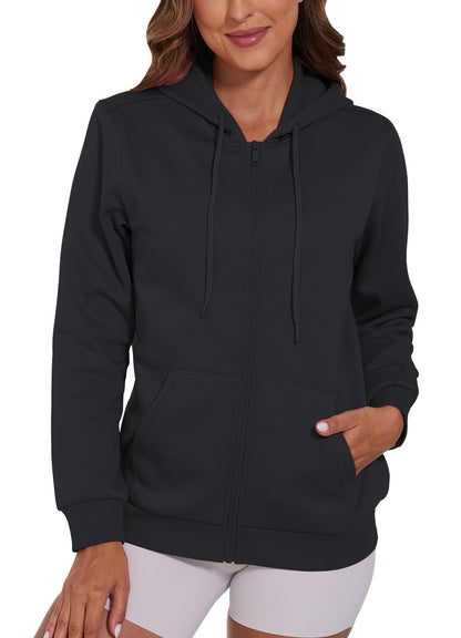 SMENG Women's Zip-Up Hoodie