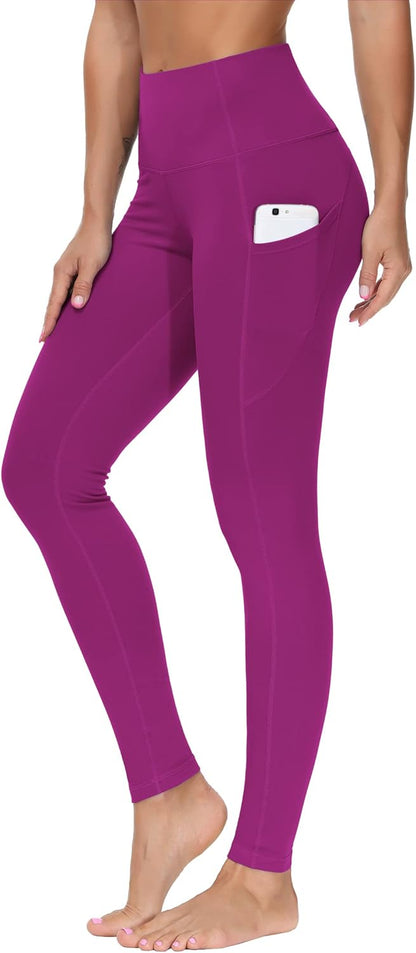 THE GYM PEOPLE High Waist Yoga Pants with Pockets