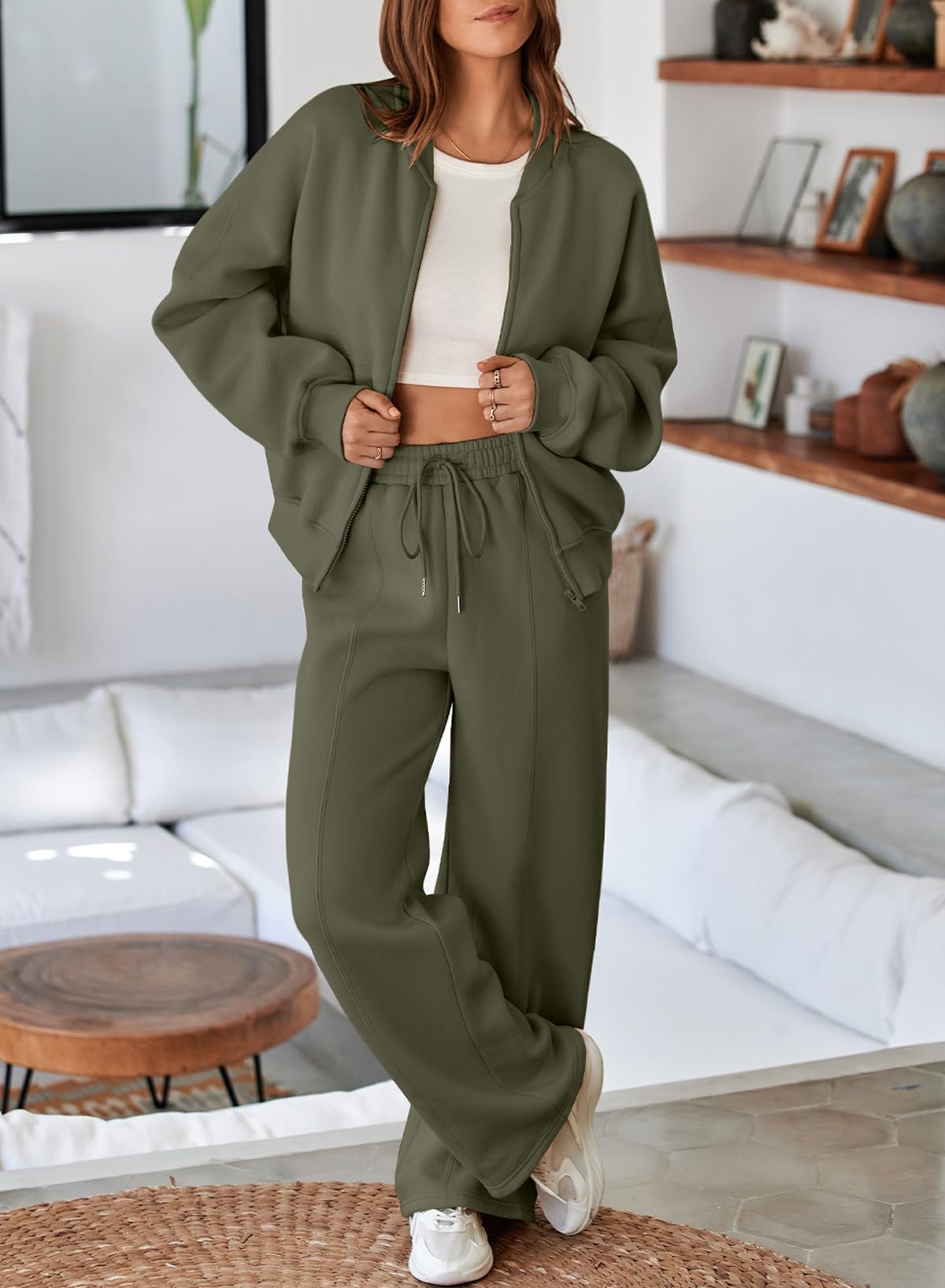 Aleumdr Women’s Fleece Sweatsuit