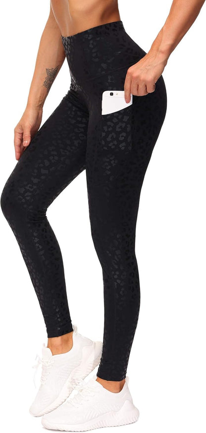 THE GYM PEOPLE High Waist Yoga Pants with Pockets