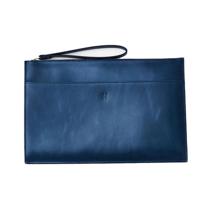 Leather RFID Wristlet Clutch