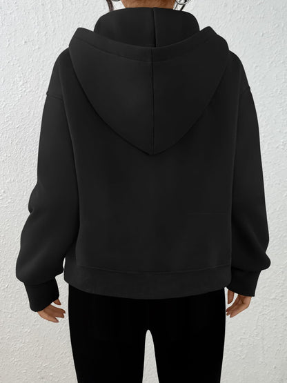 Trendy Queen Cropped Hoodie