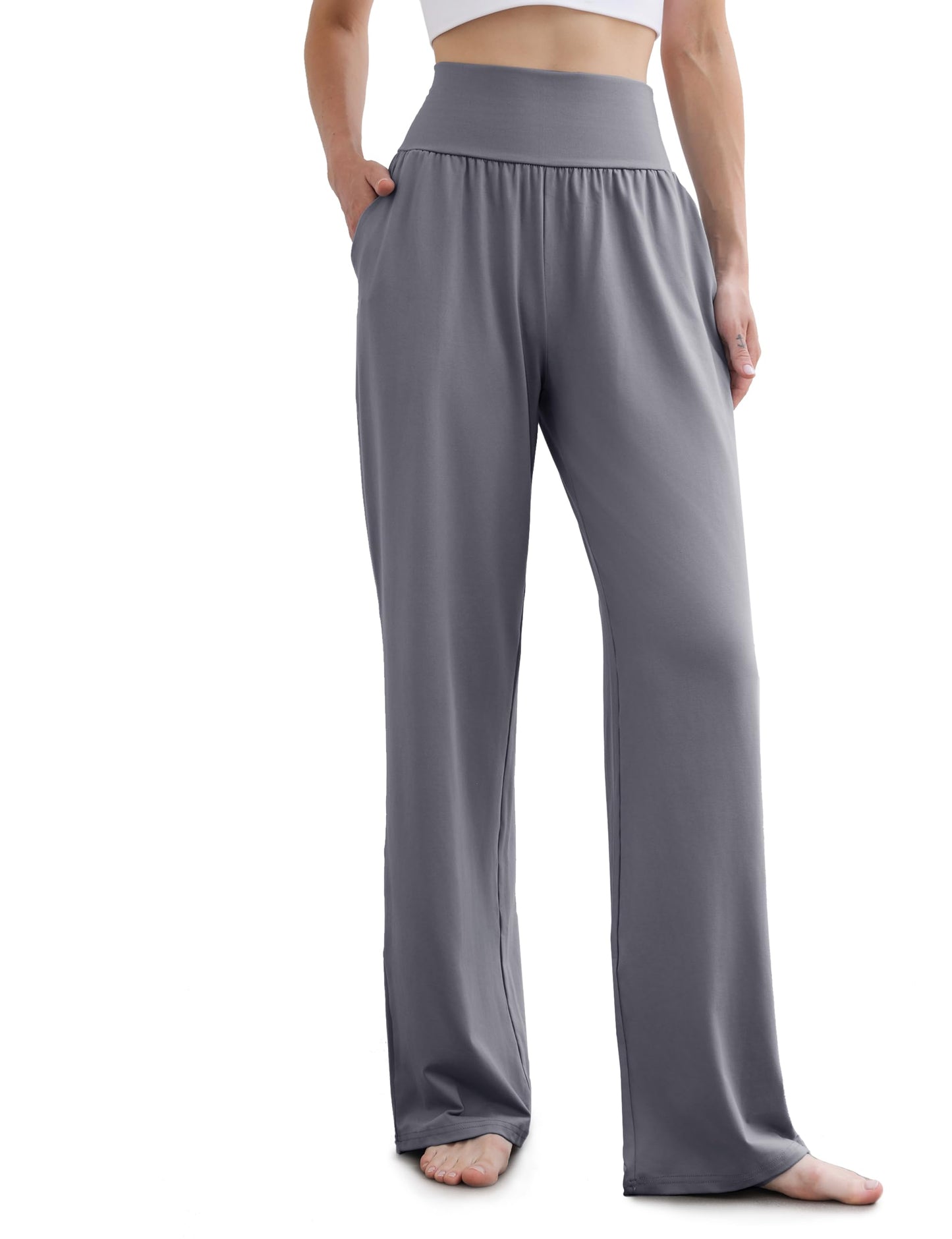 ESOFT Women's Wide Leg Yoga Pants
