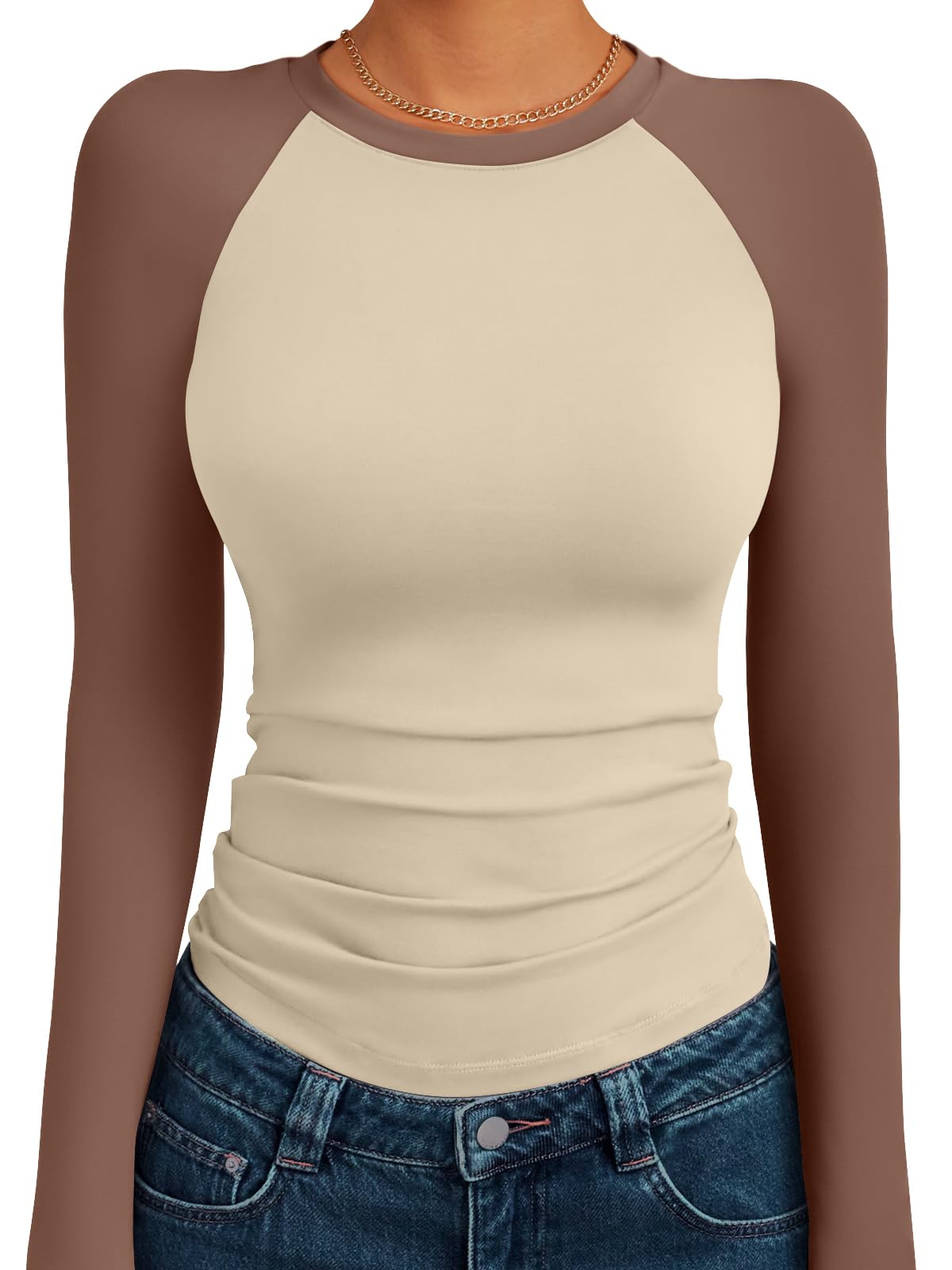 Trendy Queen Women’s Long Sleeve Crop Top