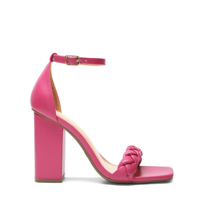 DREAM PAIRS Women's Braided Block Heel Sandals