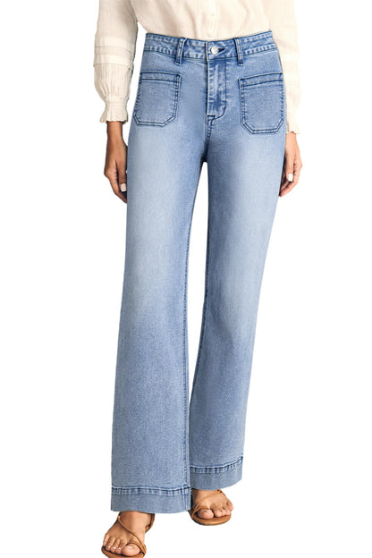 Astylish Women's Wide Leg Jeans