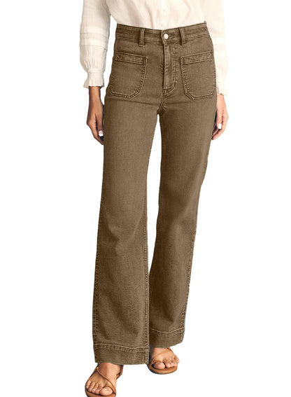 Astylish Women's Wide Leg Jeans