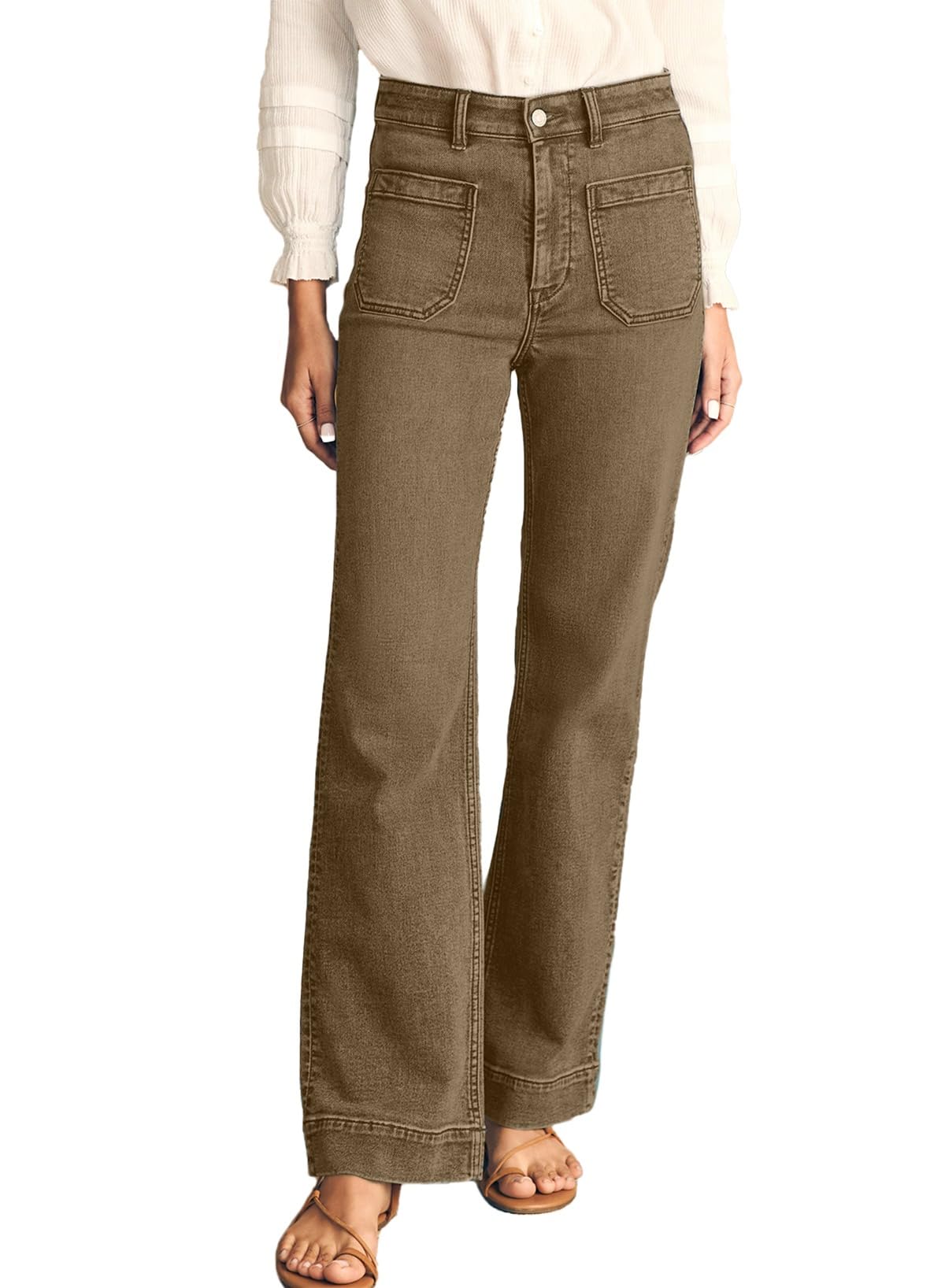 Astylish Women's Wide Leg Jeans