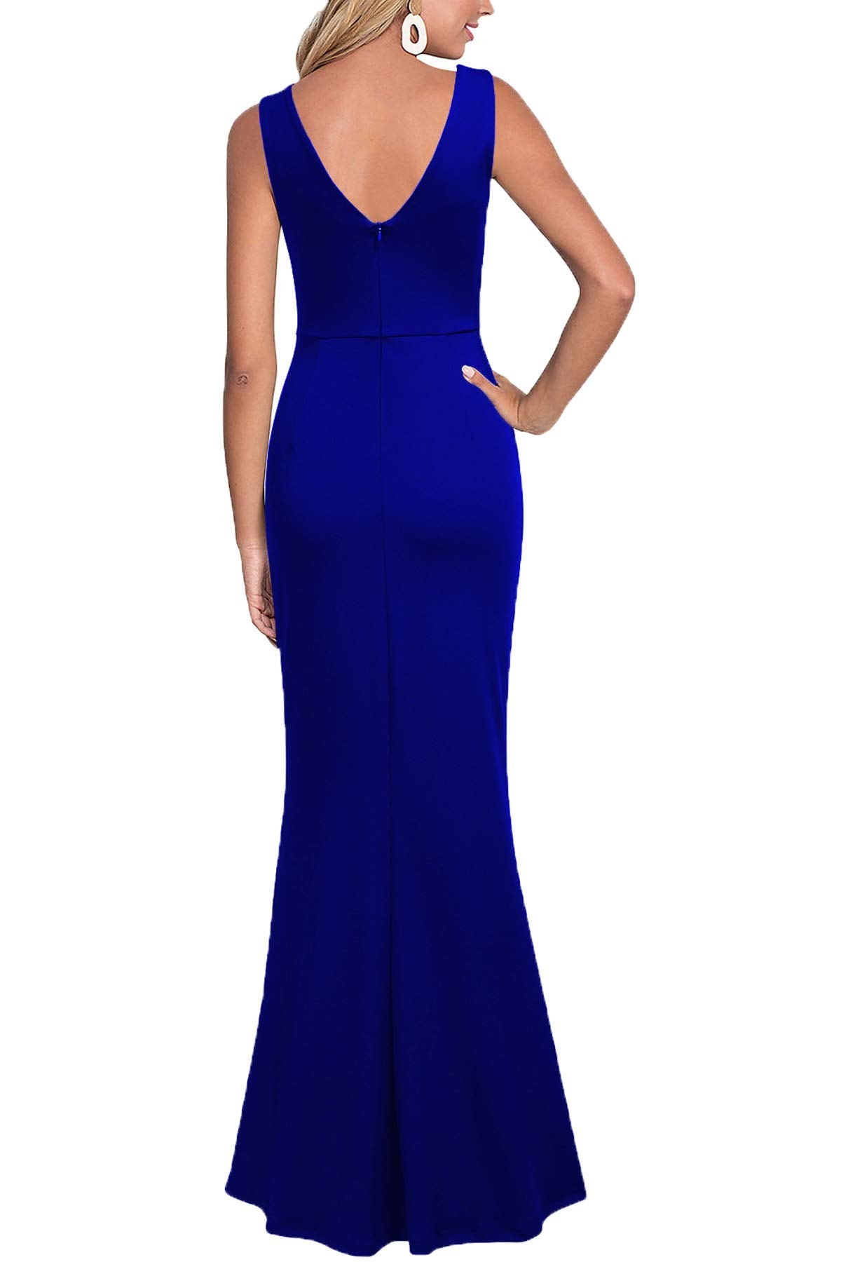 Women's V-Neck Evening Dress