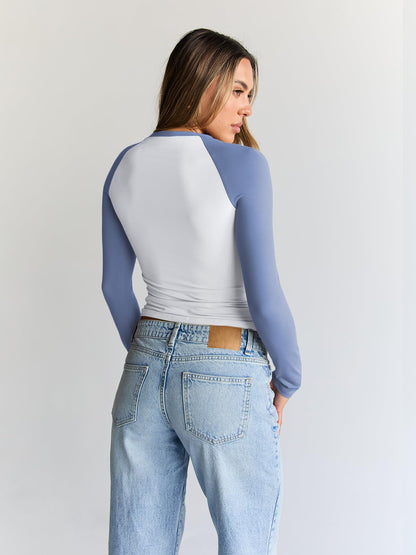 Trendy Queen Women’s Long Sleeve Crop Top