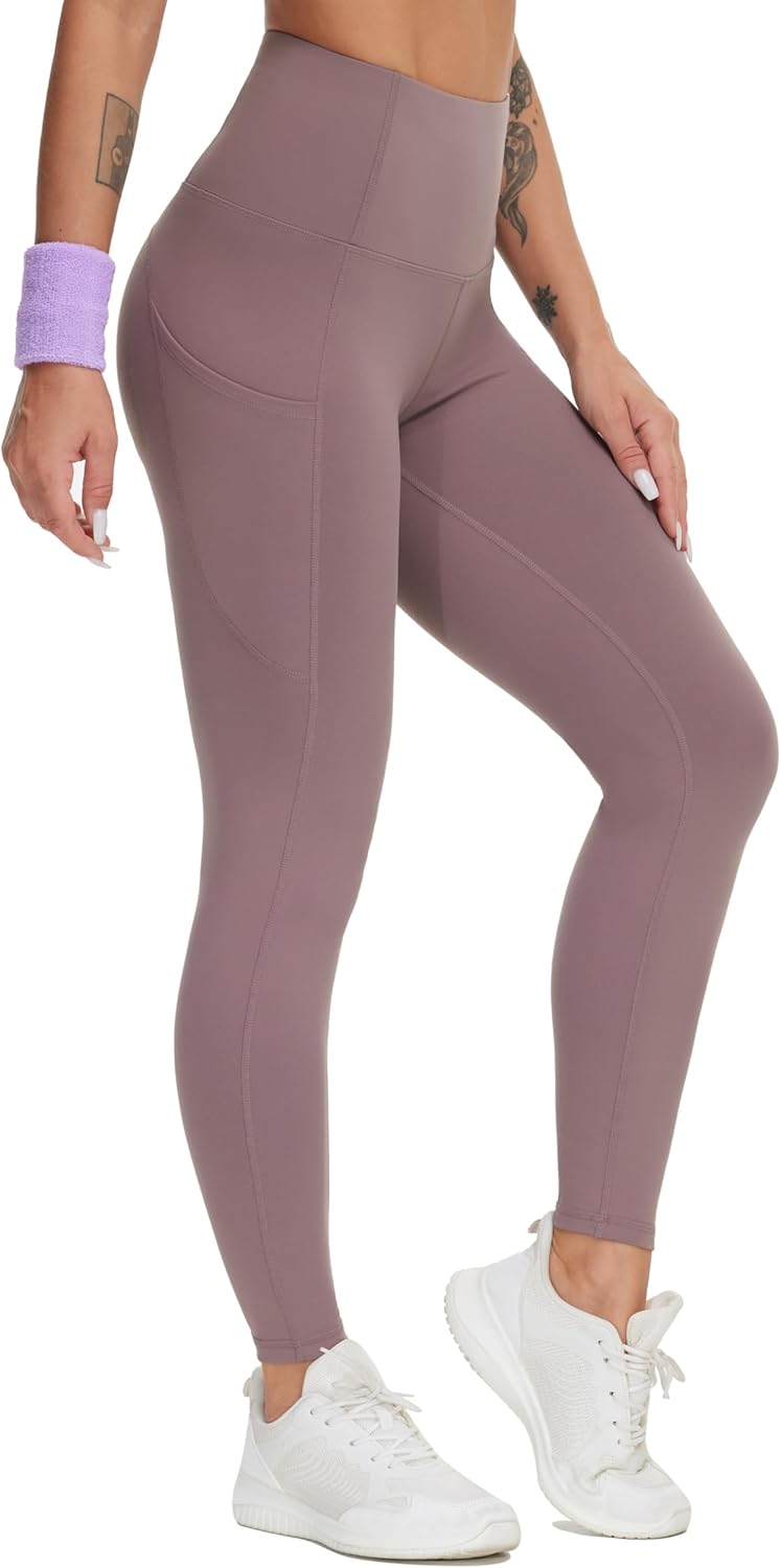 THE GYM PEOPLE High Waist Yoga Pants with Pockets