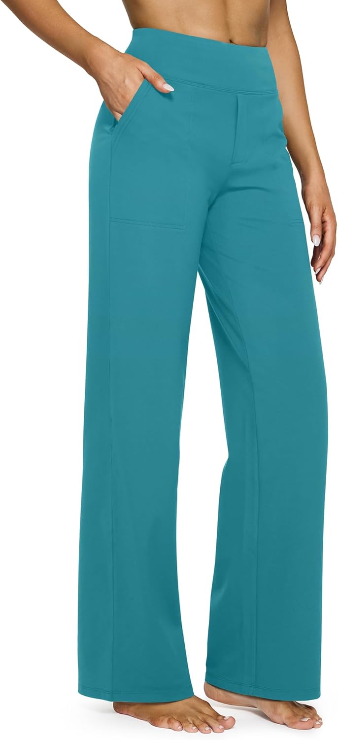 G4Free Women's Wide Leg Yoga Pants