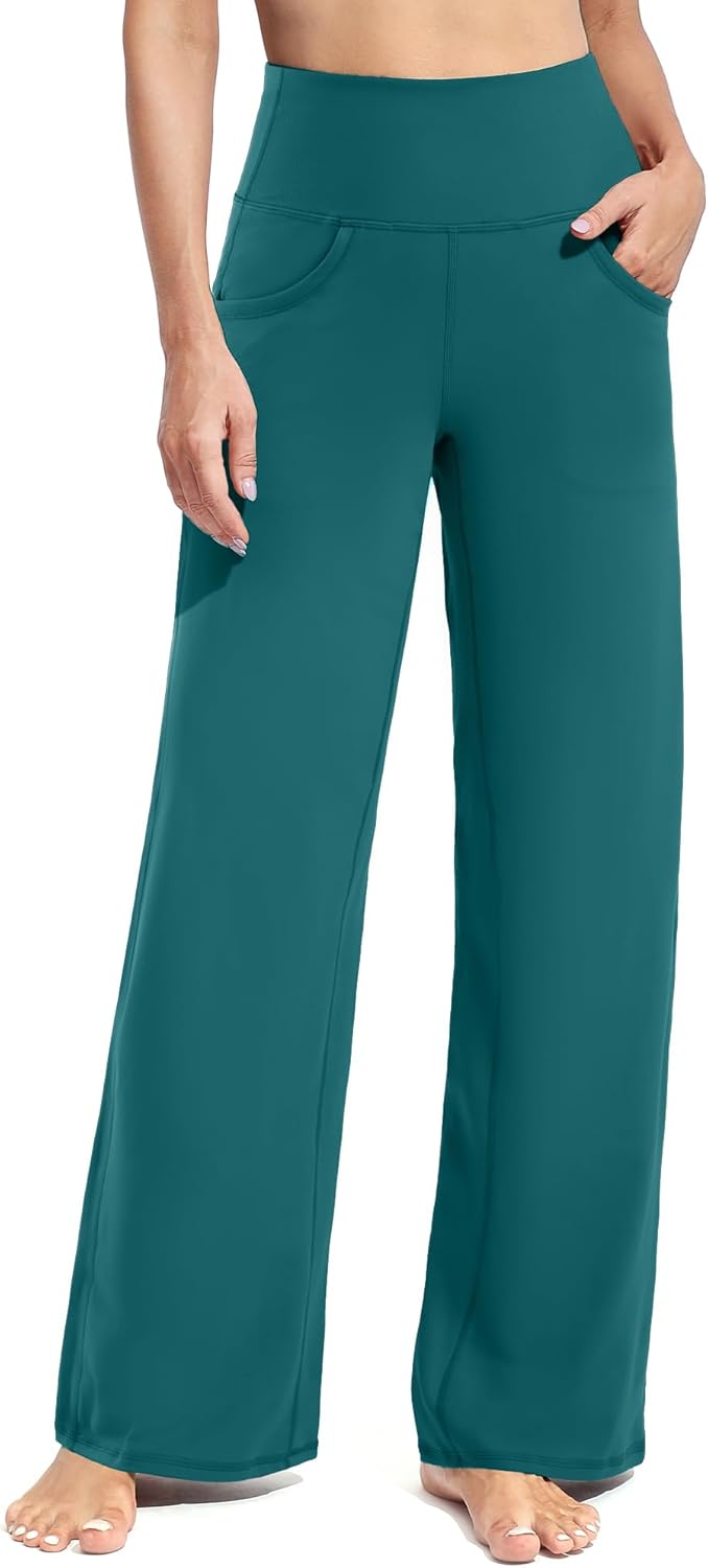 Promover Women's Wide Leg Yoga Pants