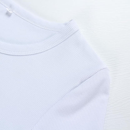 GEMBERA Women’s Ribbed Long Sleeve Top