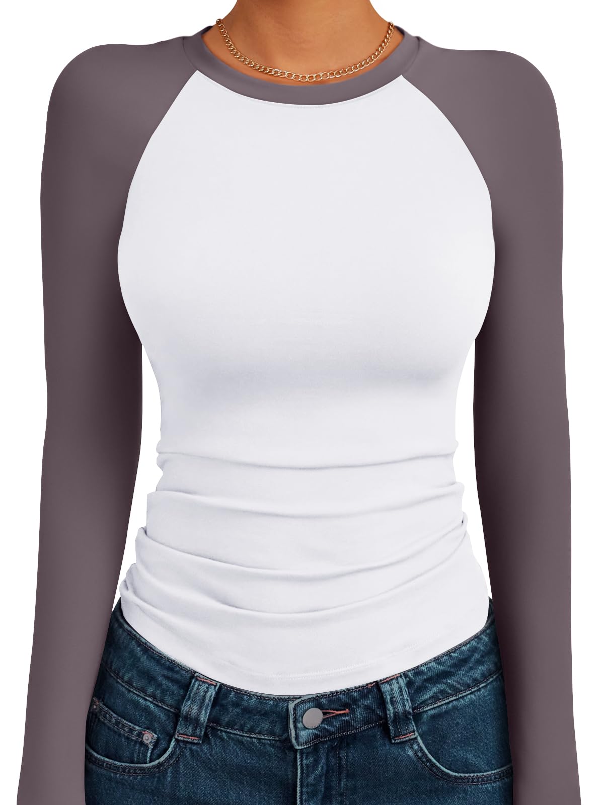 Trendy Queen Women’s Long Sleeve Crop Top