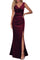 Women's V-Neck Evening Dress