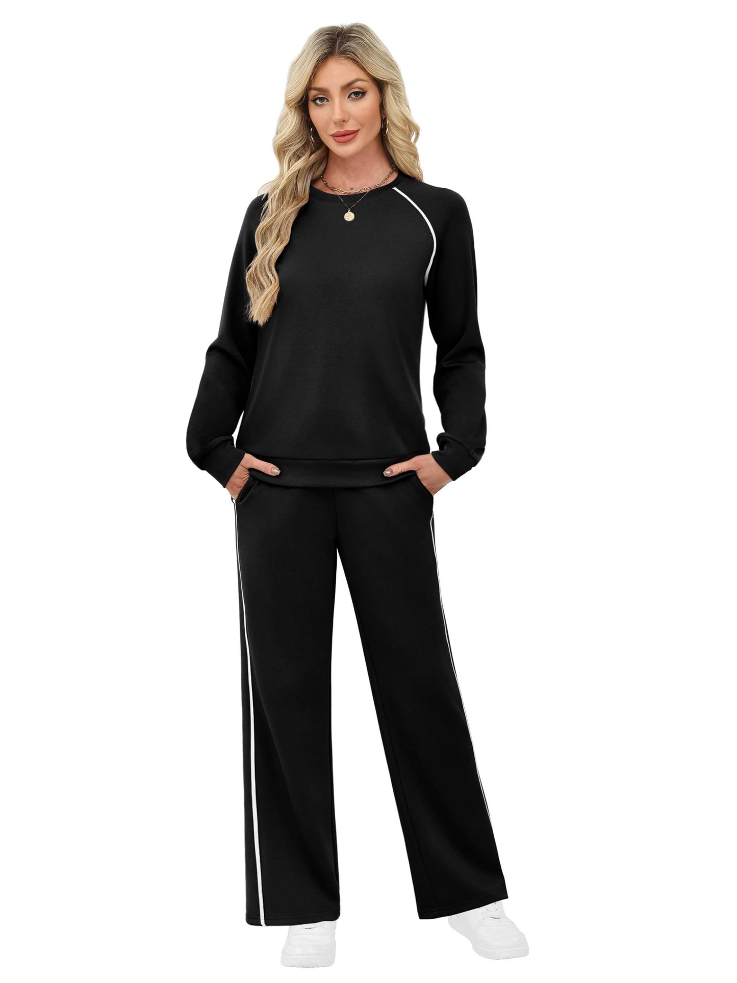 SAMPEEL Women's 2-Piece Lounge Set