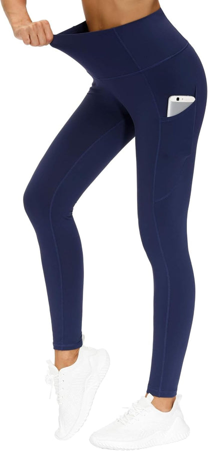 THE GYM PEOPLE High Waist Yoga Pants with Pockets