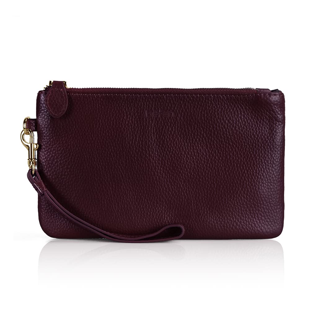 Befen Leather RFID Wristlet Wallet