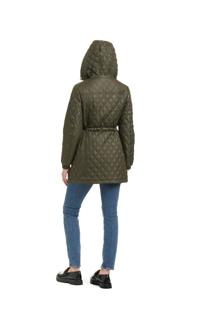Kate Spade Quilted Hooded Jacket