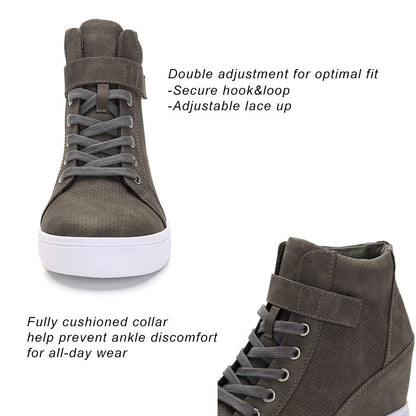 Athlefit Women's Wedge Sneakers