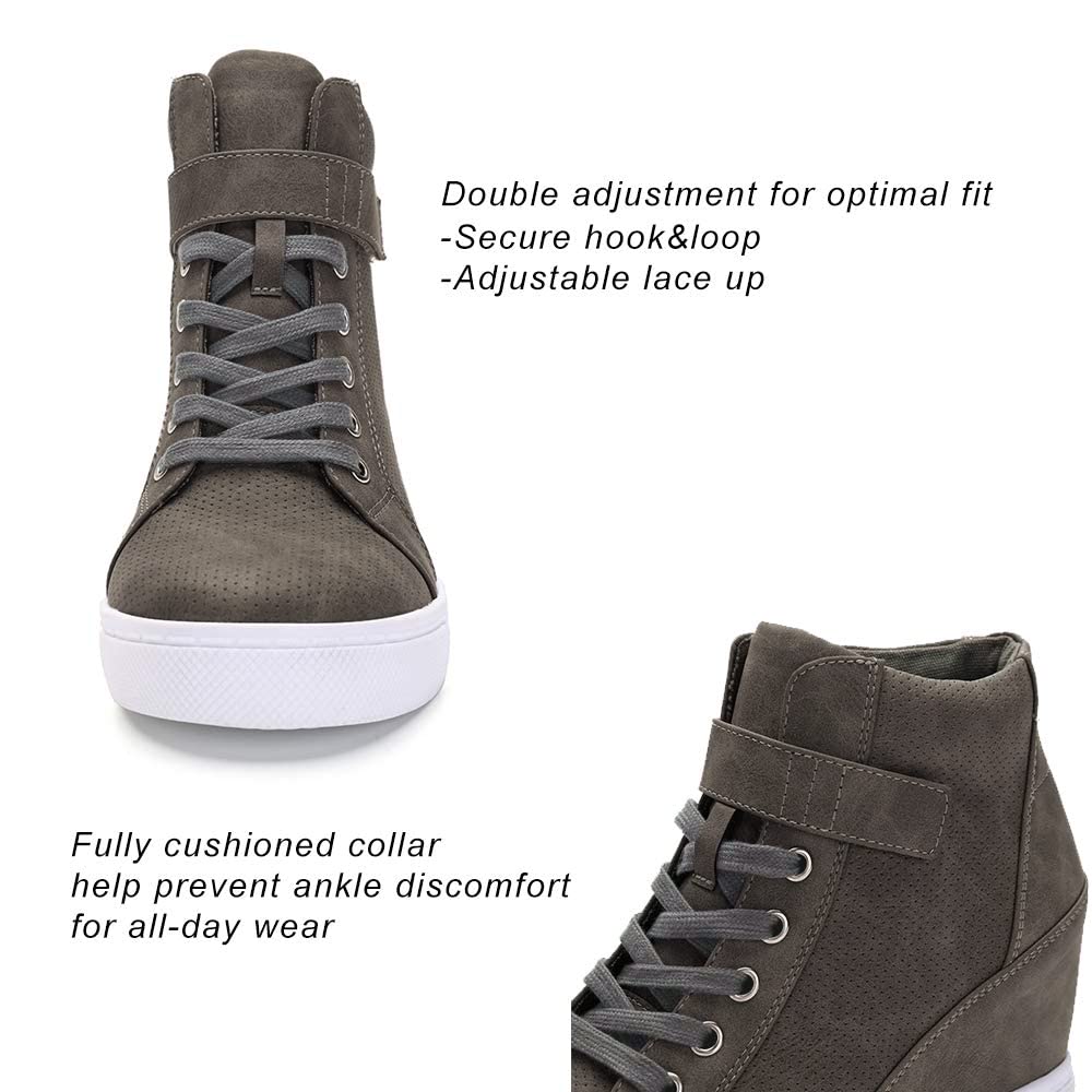 Athlefit Women's Wedge Sneakers