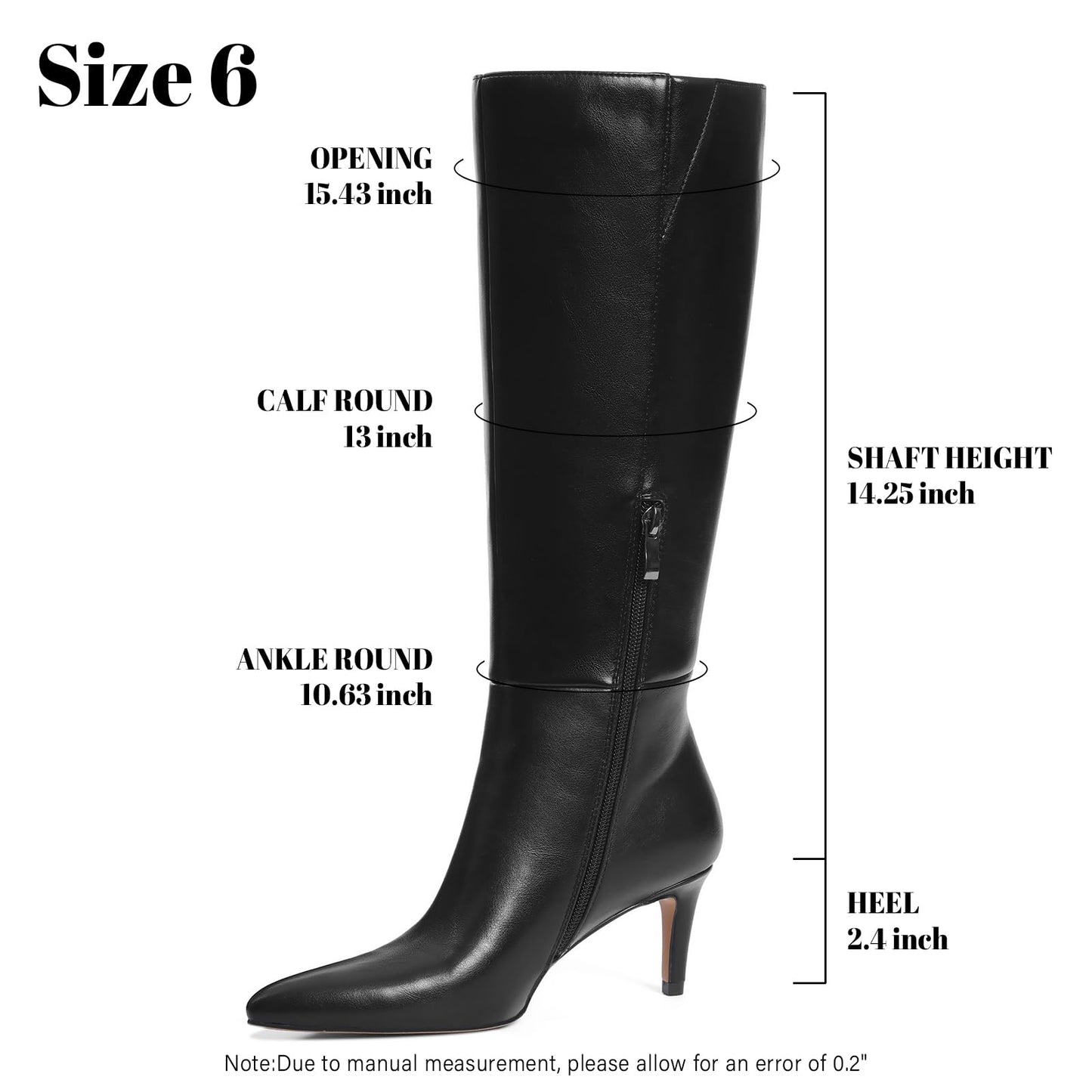 Women's Knee-High Stiletto Boots