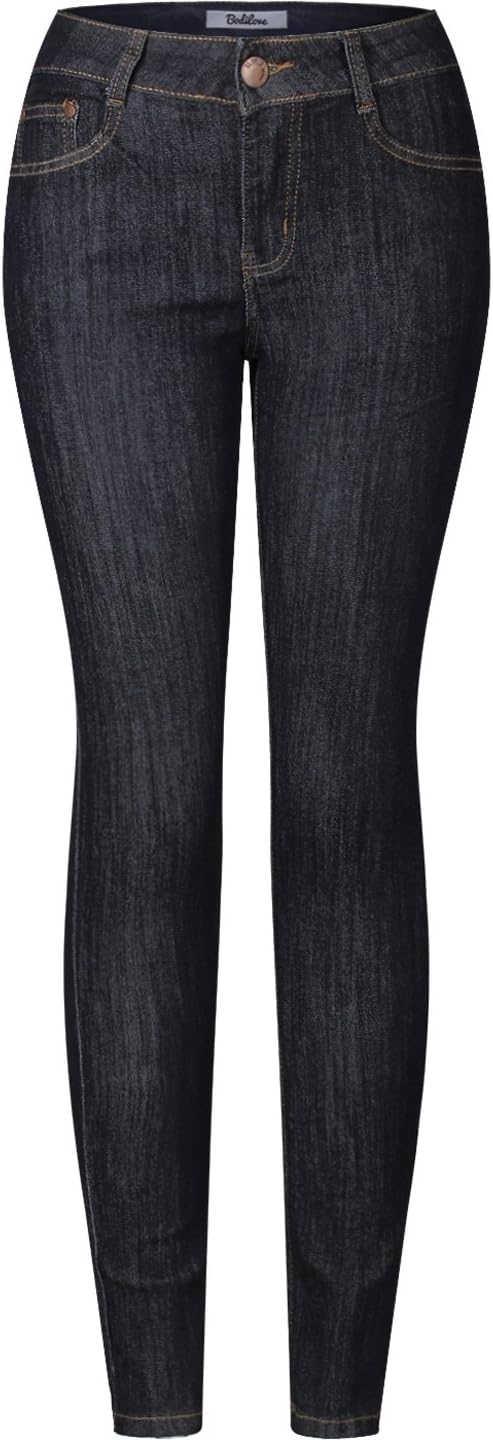 2LUV Women’s Stretchy Skinny Jeans