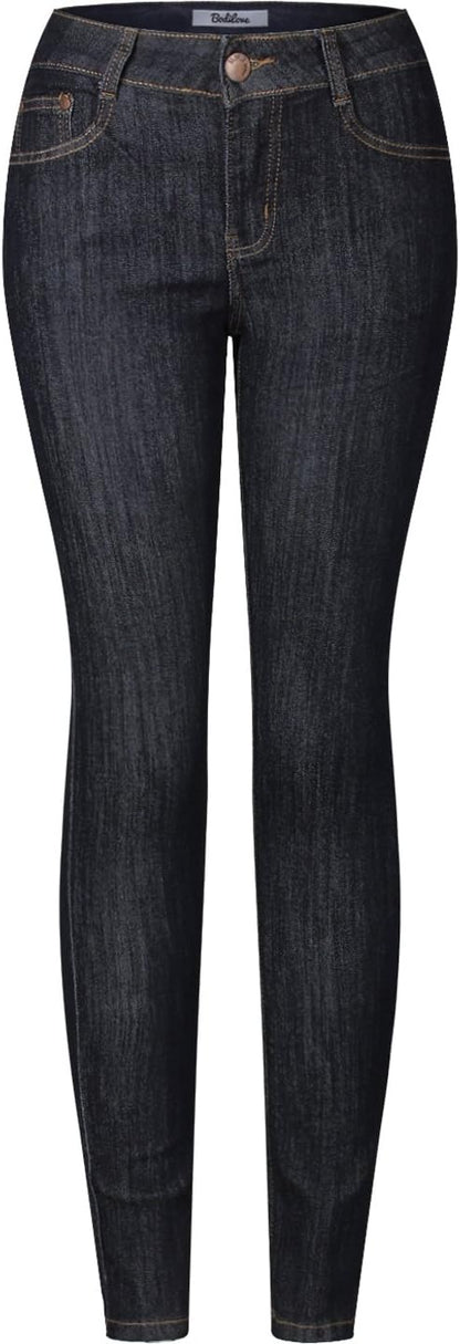2LUV Women’s Stretchy Skinny Jeans