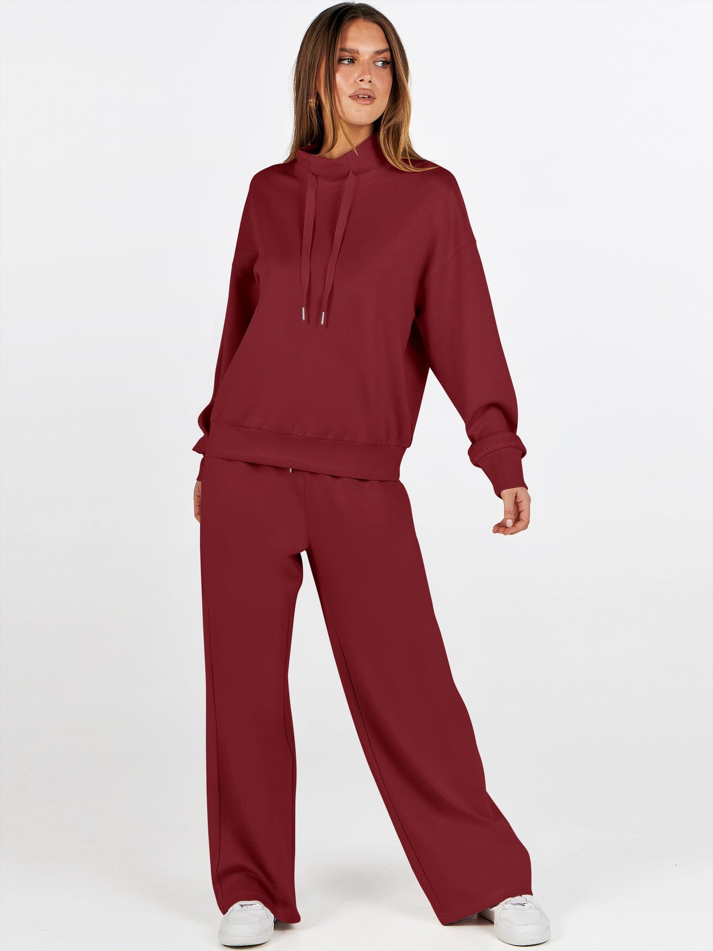 ANRABESS Women’s 2 Piece Sweatsuit Set