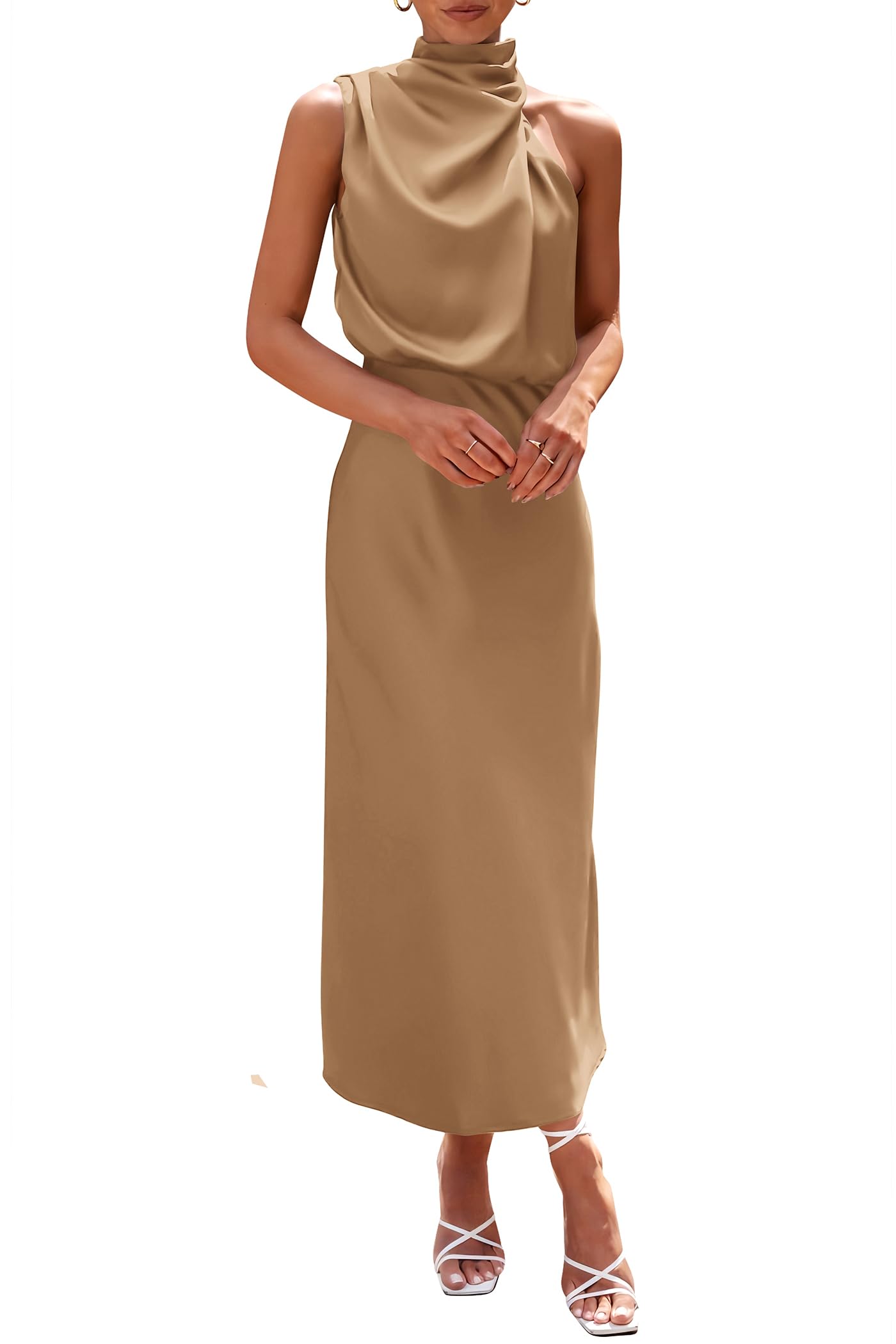 Women's Satin Cocktail Dress