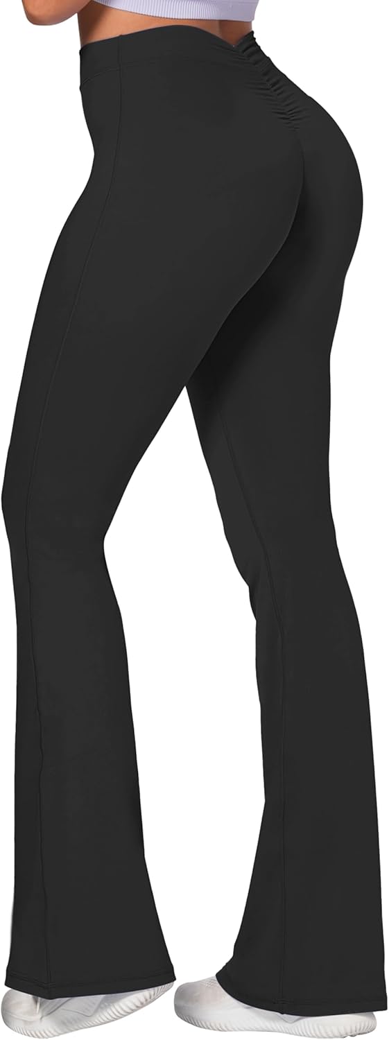 Sunzel High-Waisted Flare Leggings