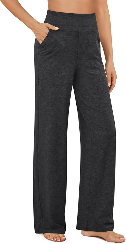 G4Free Women's Wide Leg Yoga Pants