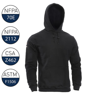 DRIFIRE Flame Resistant Heavyweight Hoodie, Cat 2, Navy