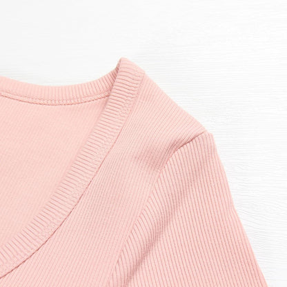 PALINDA Women’s Ribbed T-Shirt