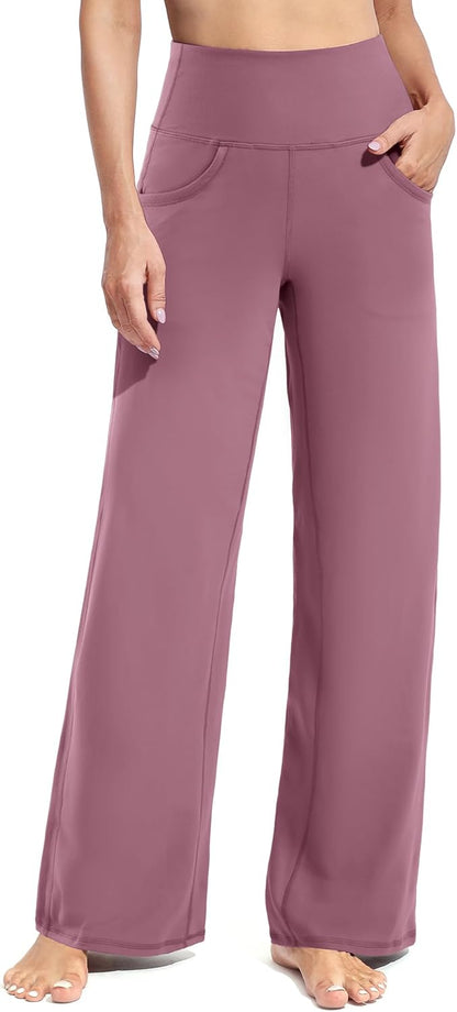 Promover Women's Wide Leg Yoga Pants