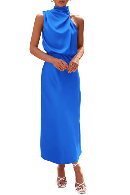 Women's Satin Cocktail Dress