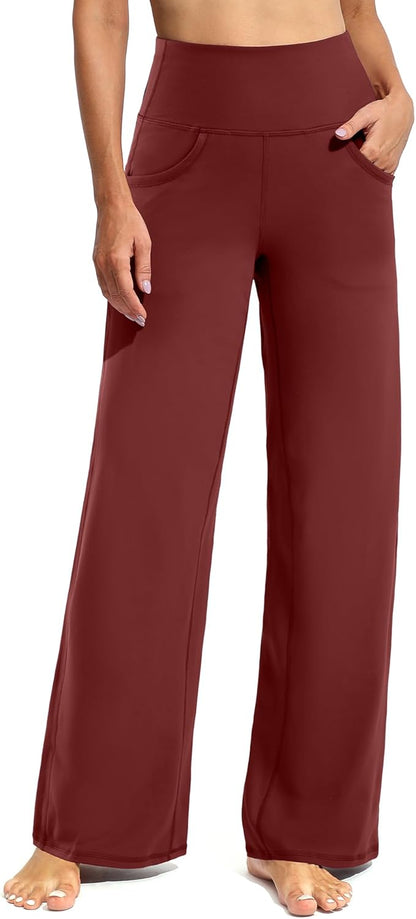 Promover Women's Wide Leg Yoga Pants