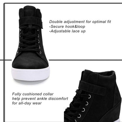 Athlefit Women's Wedge Sneakers