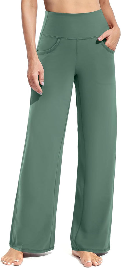 Promover Women's Wide Leg Yoga Pants