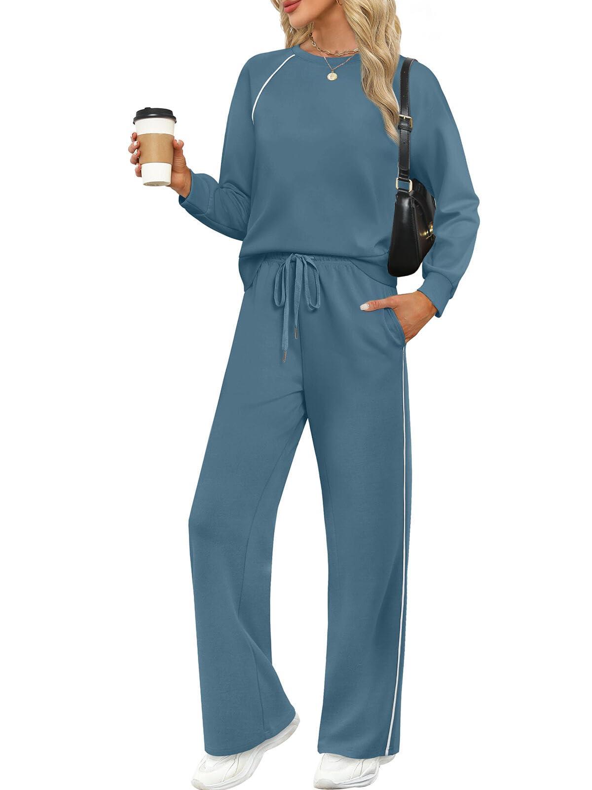 SAMPEEL Women's 2-Piece Lounge Set