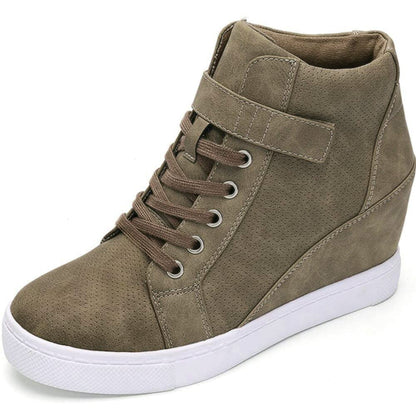Athlefit Women's Wedge Sneakers