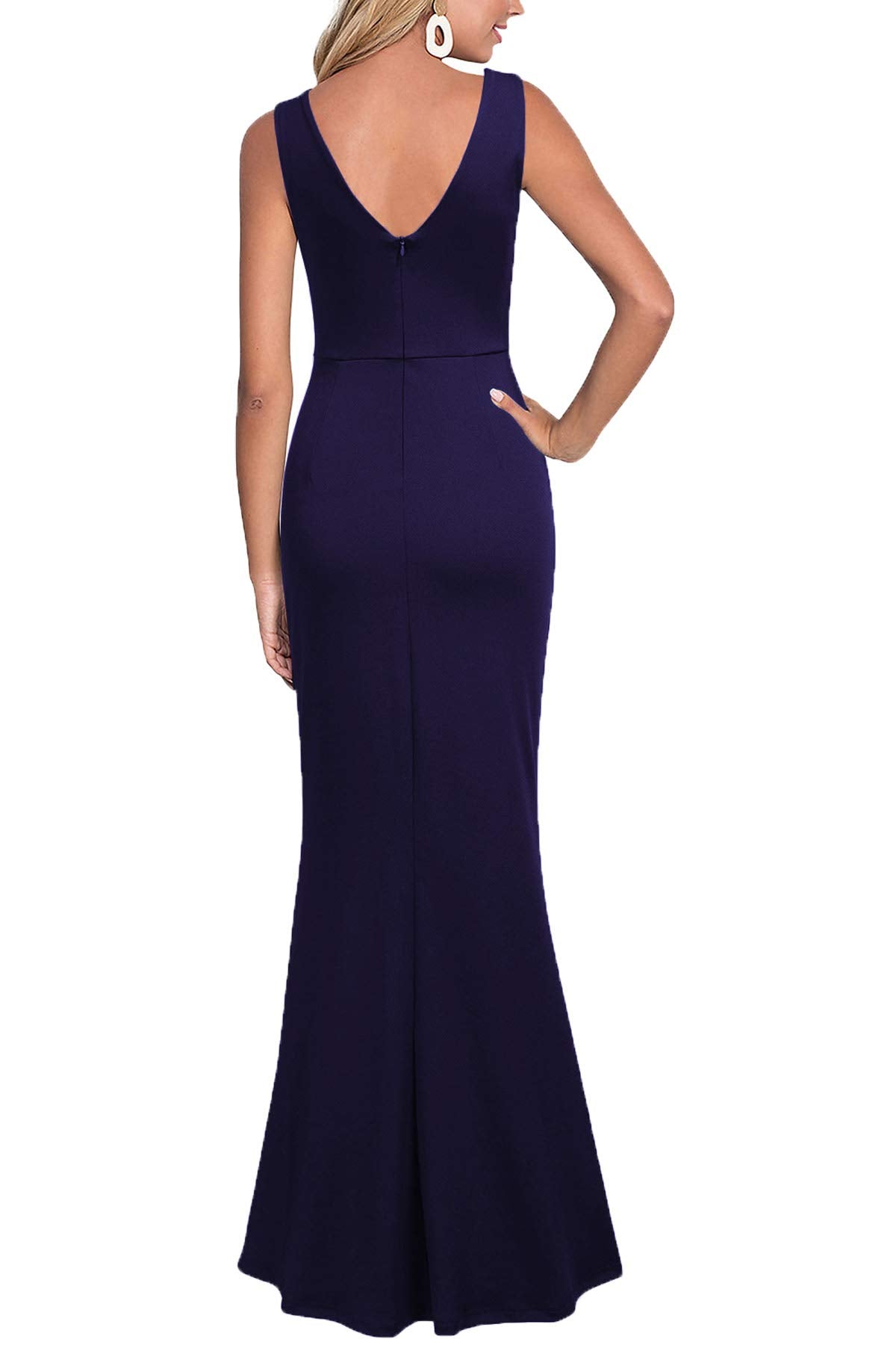 Women's V-Neck Evening Dress