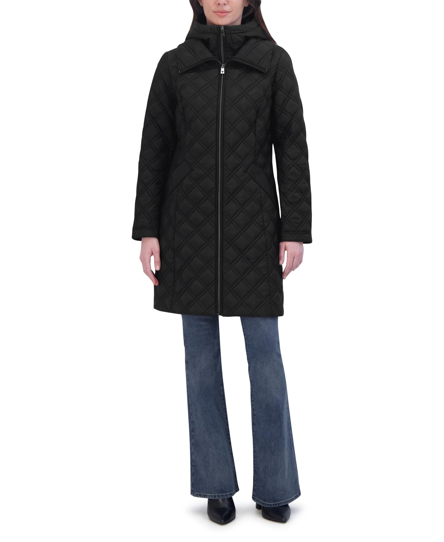 TAHARI Quilted Jacket
