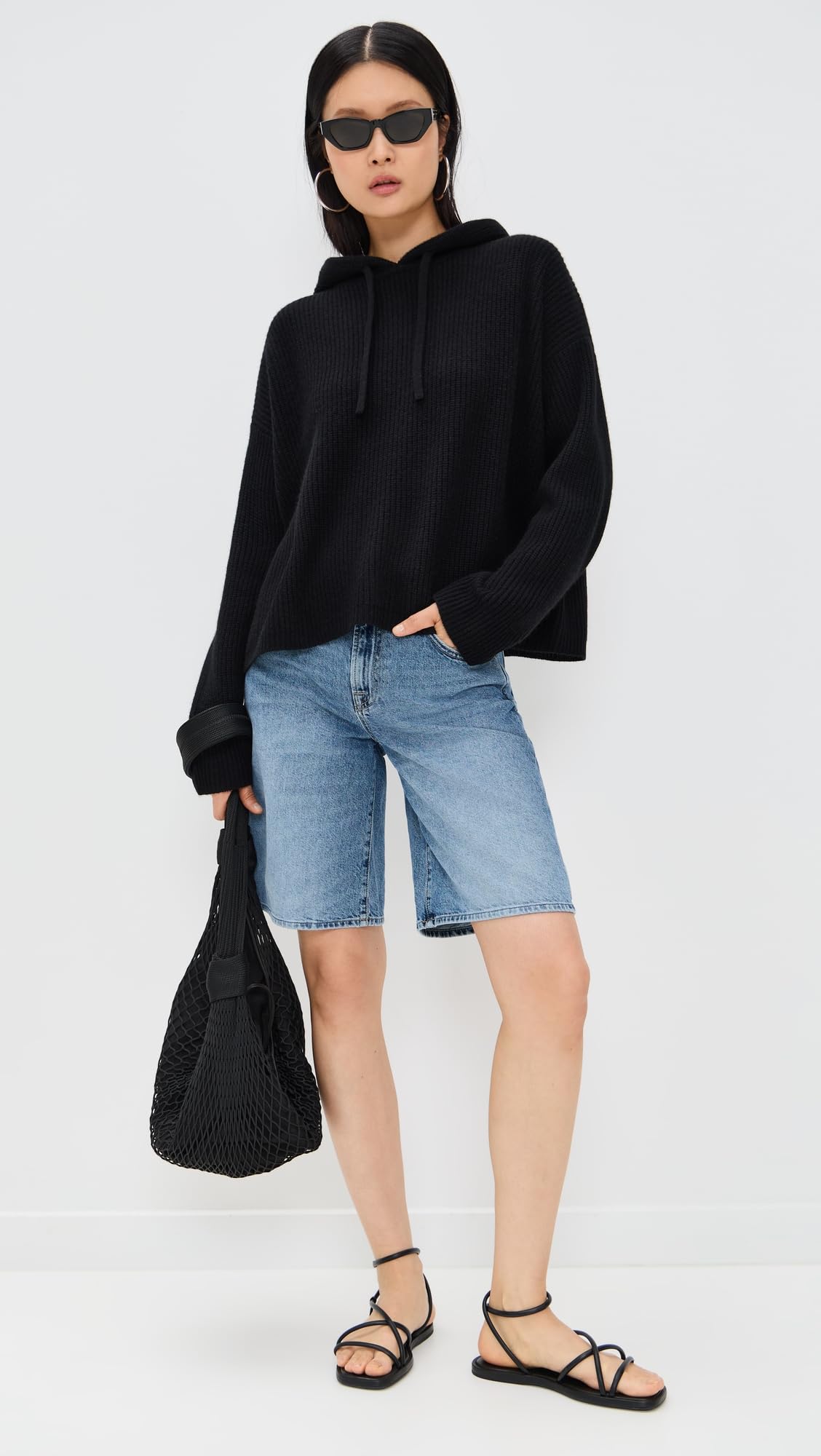 Cashmere Fisherman Hoodie